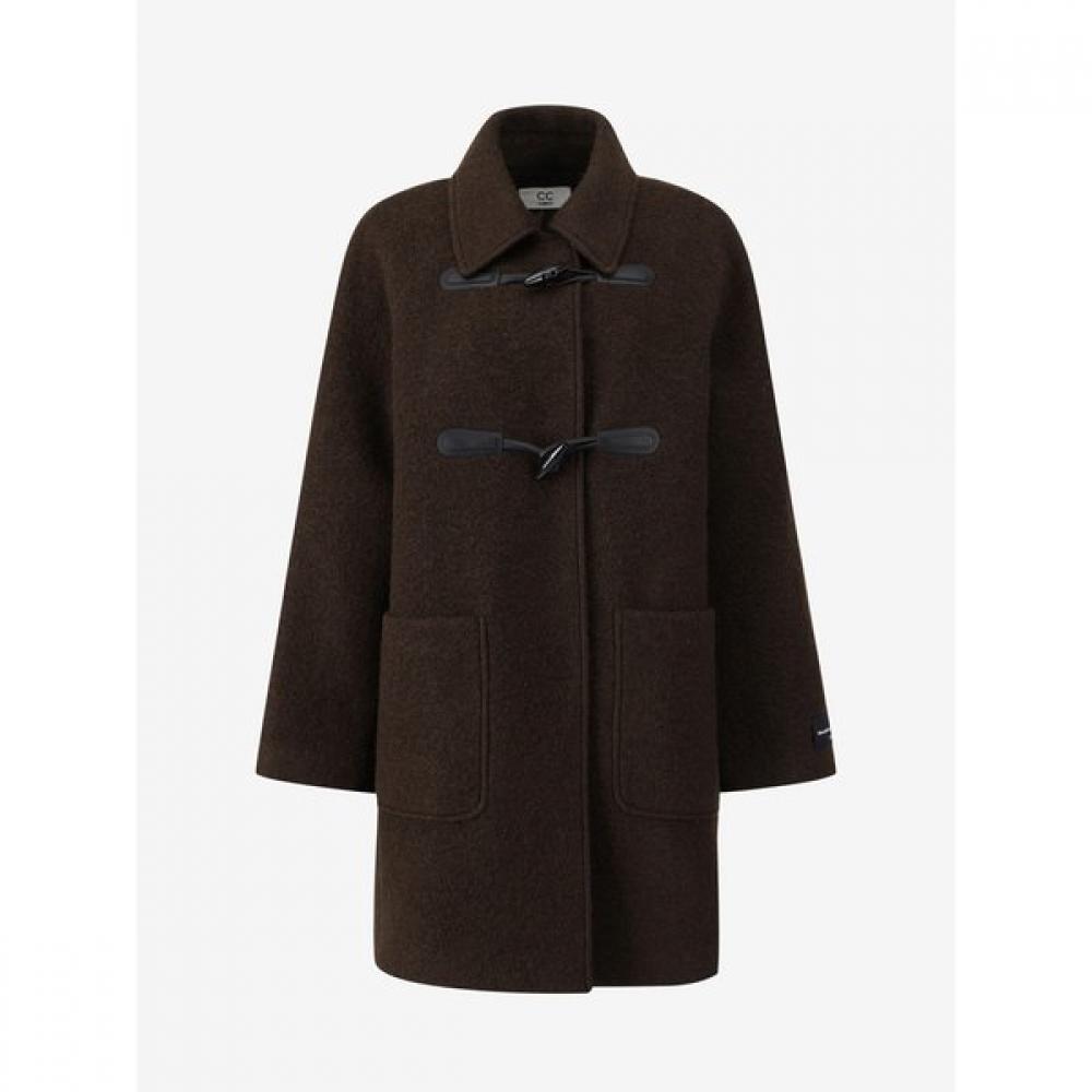 Cc Collect Hairy Toggle Decorative Half Coat C254msg021