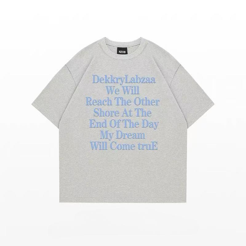 

Женская футболка с коротким рукавом с принтом букв, однотонная, модная, с круглым вырезом, женские футболки свободного кроя оверсайз, желтая, трендовая, с рукавом до локтя, пуловер XL серый