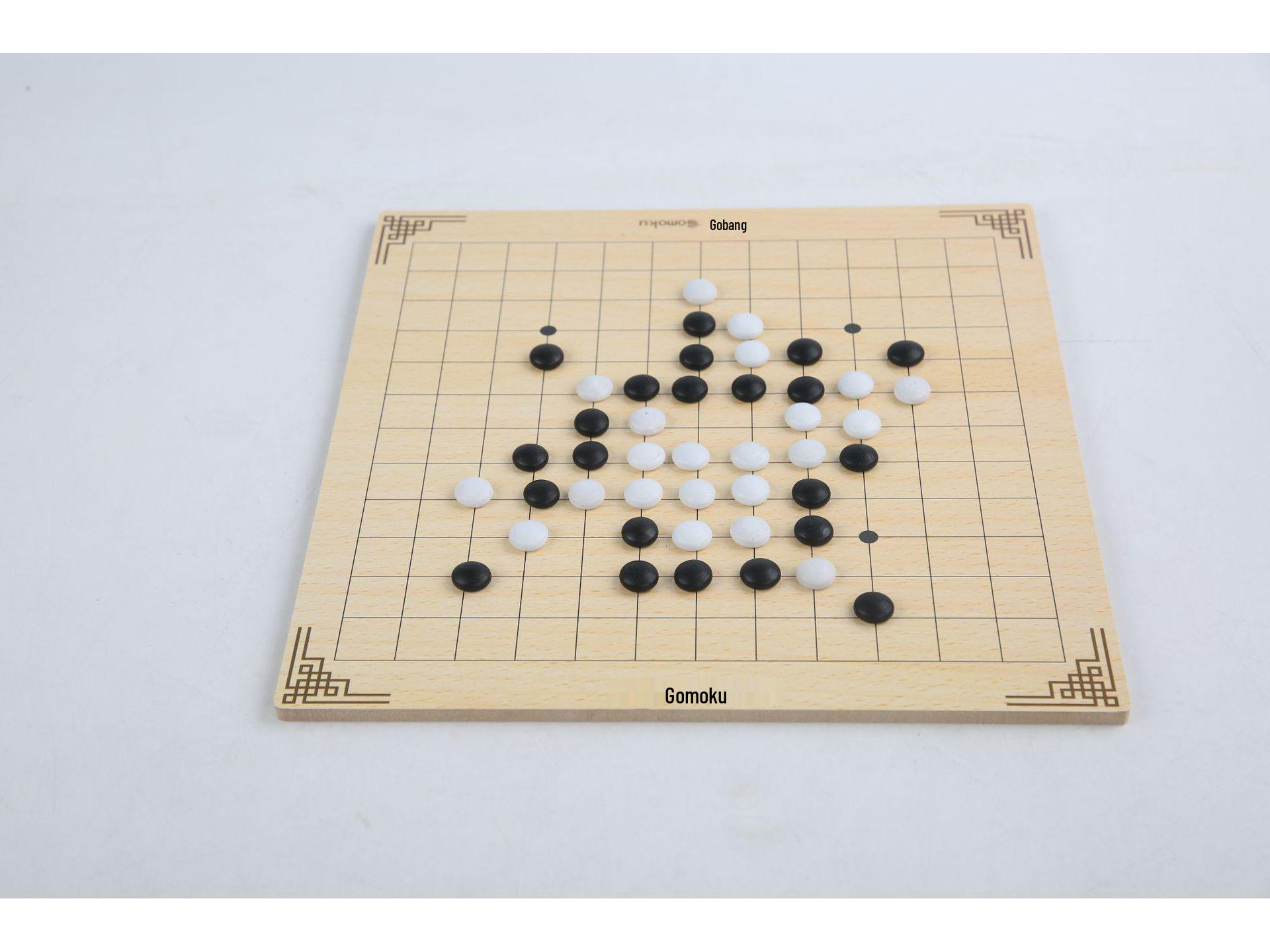 

Китайские шахматы и Го/Гомоку Деревянная развивающая игрушка для детей - Набор 2-в-1