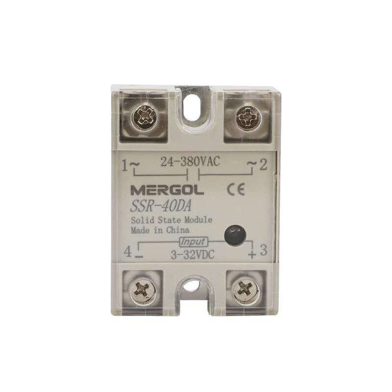 DC Control AC Single-Phase Solid State Relay CN plug (adapter included)