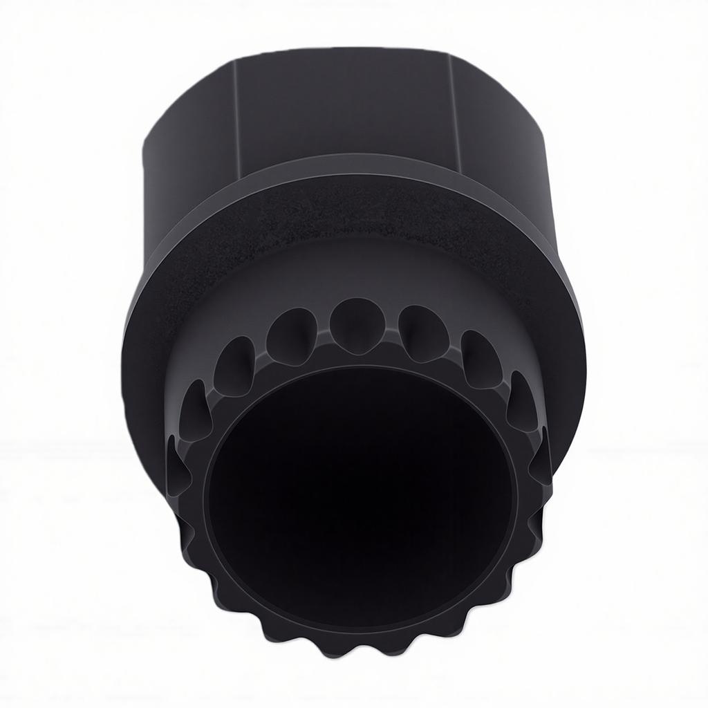 Bike Ring Nut Tool Fit for EXP System Gear Ring Removal 18T High Strength Chrome Steel Bike Rear Wheel Hub Repairing