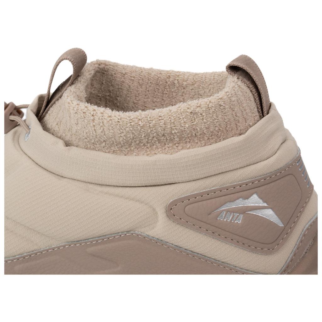 Anta Unbounded Down Winter Warm Mid-Top Outdoor Cotton Shoes Men Shoes Dark-Gray Brown 112548934-3