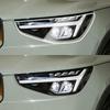 For Volvo XC40 2018-2026 High-Gloss Smoke Black Pre-Cut TPU Car Headlight Protection Film PPF Kit Anti-Scratch Vinyl Wrap Cover
