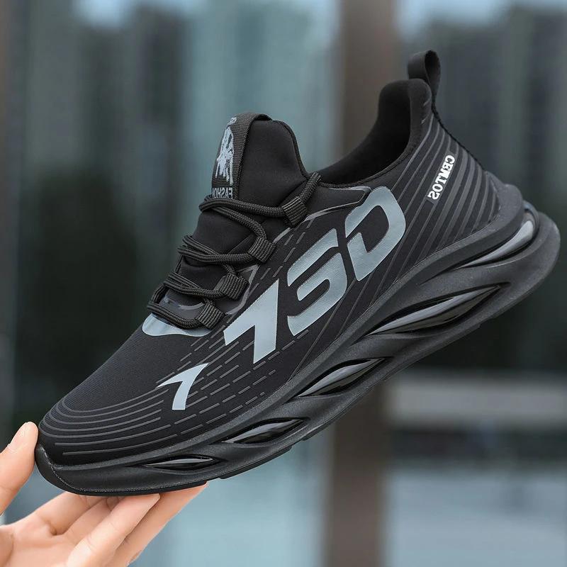 Autumn men's trendy running shoe Fashion versatile sneakers Casual non slip lightweight shoes New comfortable male footwear 2024