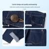 MONTAGUT Men's Tencel Soft Cotton Easy Care Straight Fit Jeans