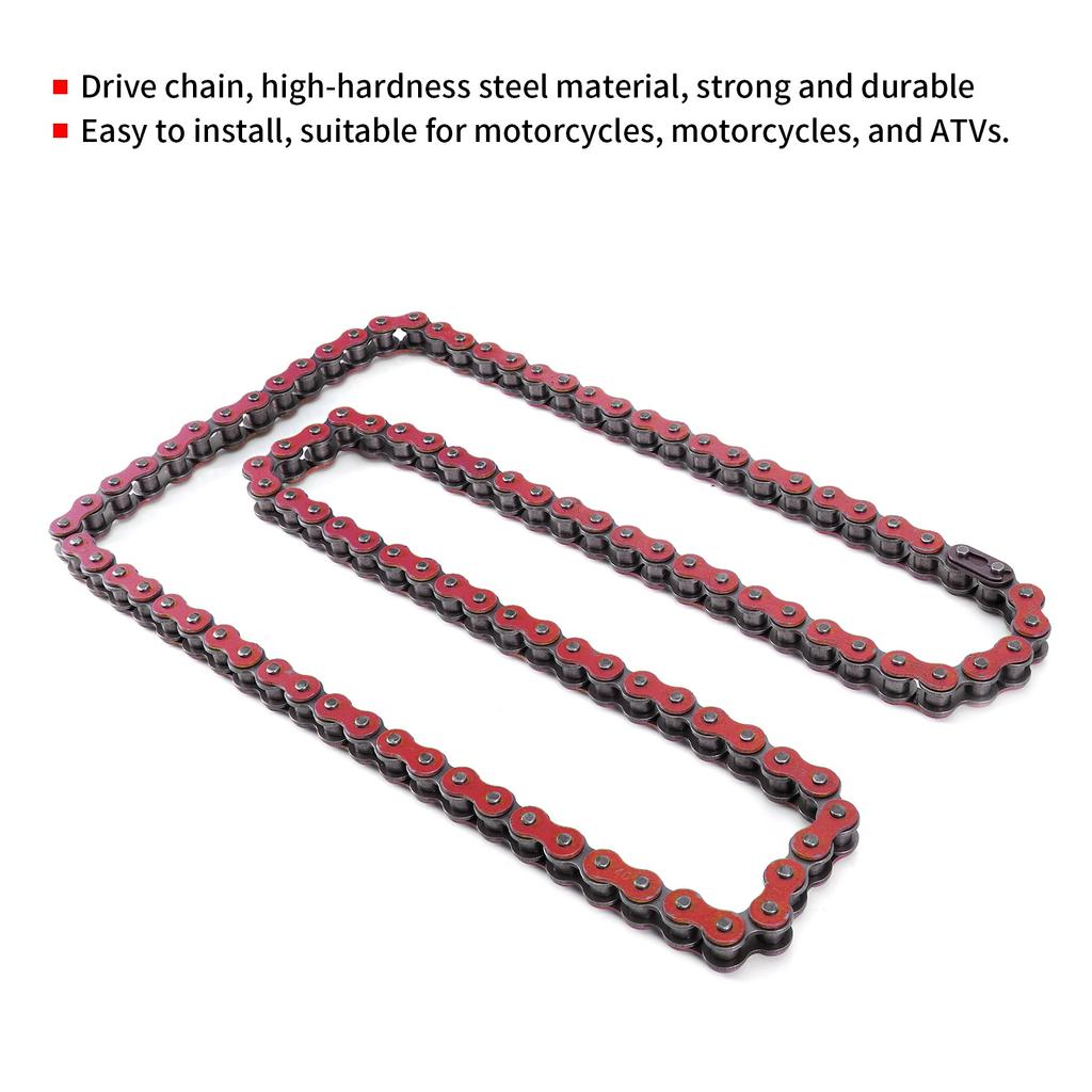 Link Chain Replacement Spare Parts for 90 110 125 420‑106L Motorcycle ATV
