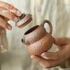 Old Rock Mud Handmade Teapot Tea Pot Puer Tea Kettle Chinese Yixing Tea Pots Ceramics Tea Maker 100ml Tea Tool Yunnan Pu'er Tea