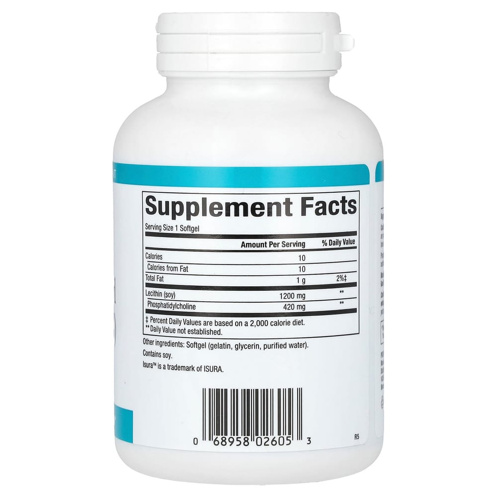 Natural Factors Phosphatidylcholine (PC) 420mg Softgels, 90 Count