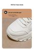 2025 Women's High-Top Plush Thick-Sole Winter Sneakers, Wide Fit, Large Sizes