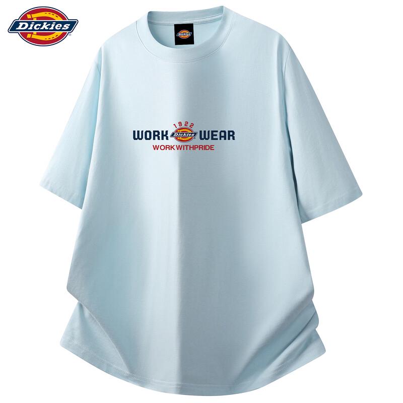 Мужская футболка Dickies из чистого хлопка с коротким рукавом L
