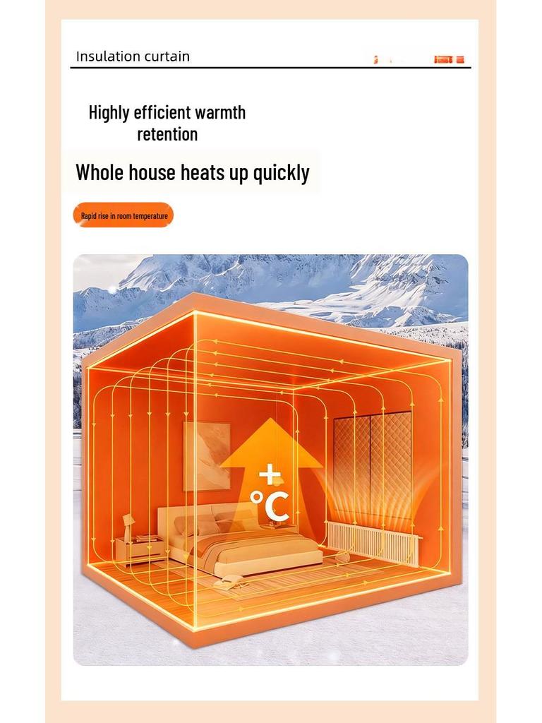 Selbstklebender Thermo-Rolladen mit Graphen-Isolierung