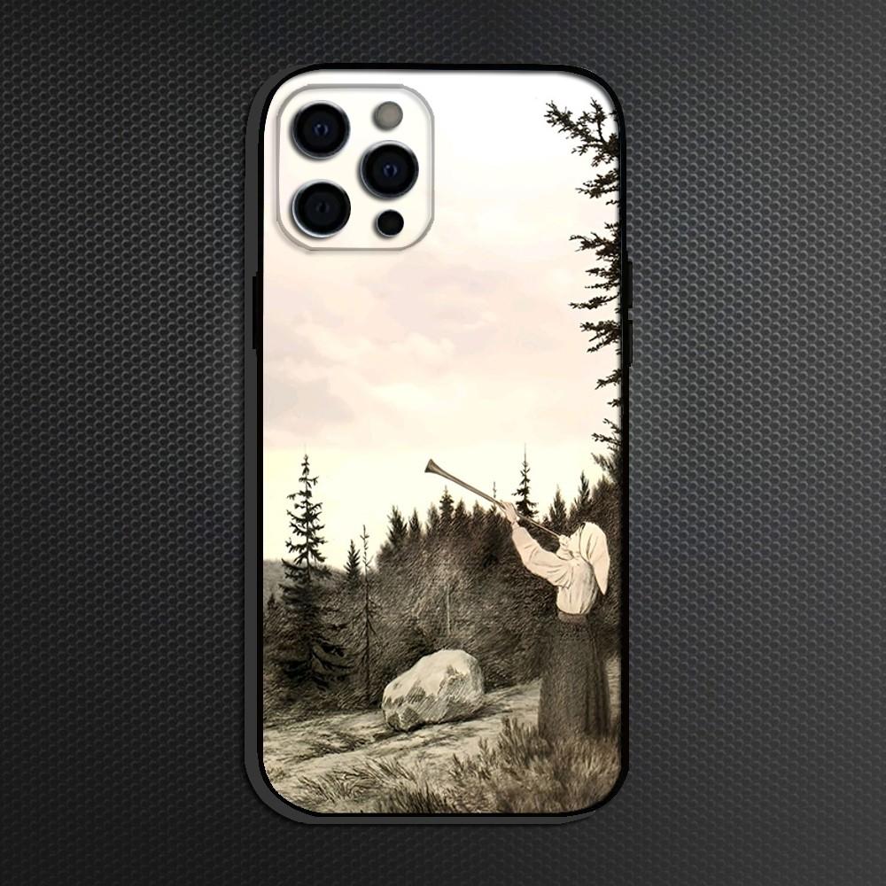 Burzum Filosofem Phone Case For iPhone 16,15,14,13,12,11 Plus,Pro Max, Soft Silicone Black Cover iPhone13mini
