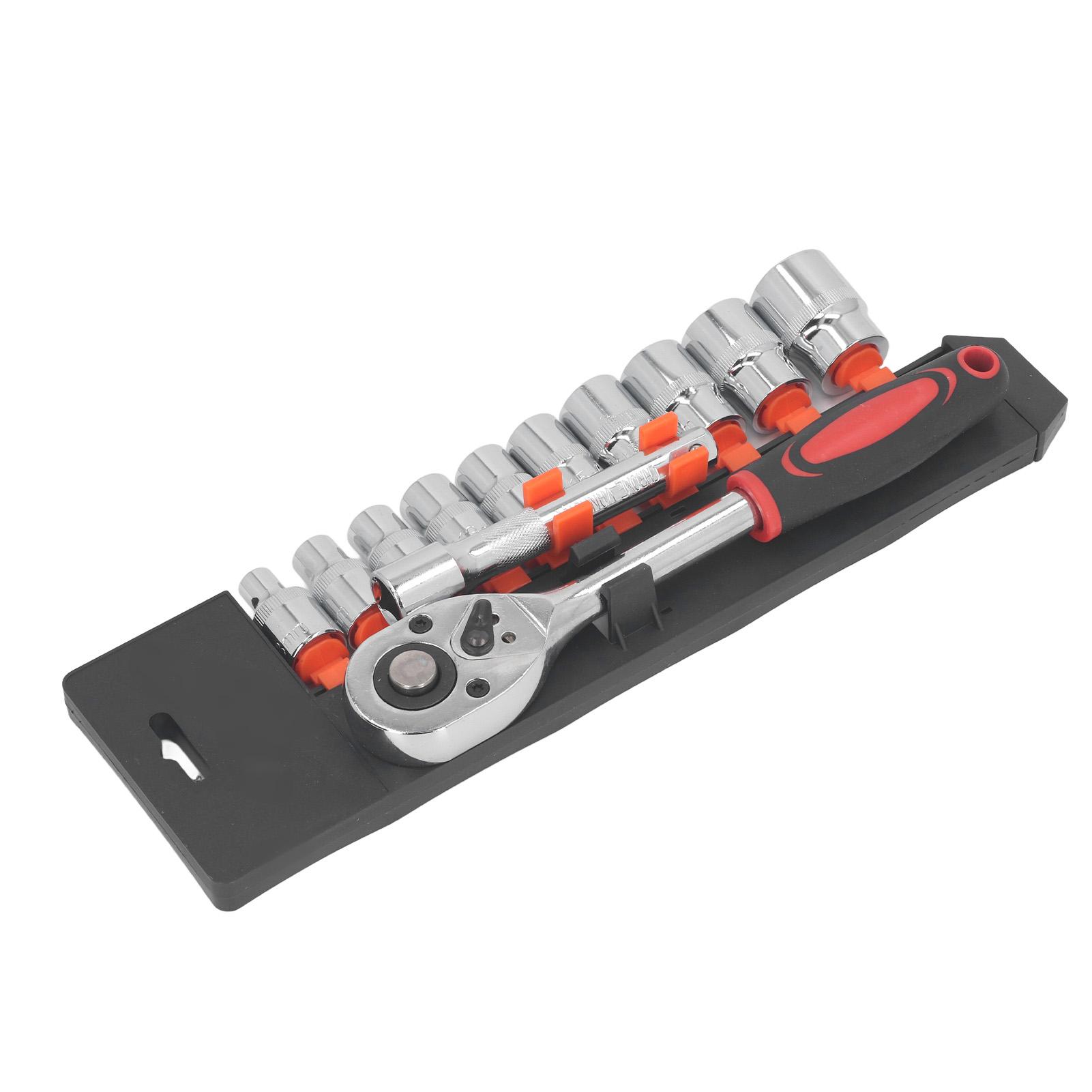 

Набор из 12 предметов Набор торцевых ключей Ключ с приводом 1/2 дюйма и 8мм 10мм 12мм 13мм 14мм 15мм 17мм 19мм 21мм