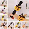 Spider Pop Circle Wristband Pumpkin Hands Clap Circle Funny Halloween Slap Bracelets  Halloween