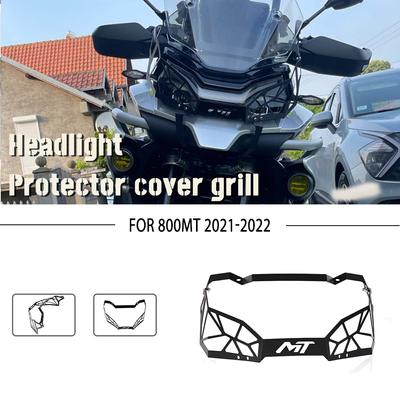 For CFMOTO 800MT 800 MT 2022 Motorcycle Accessories Headlight Protector Guard Headlamp Grille Protection Cover
