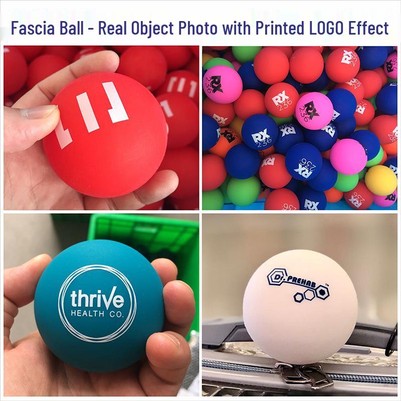 Silicone Muscle Relaxation Ball for Head, Feet, and Legs - Perfect for Fitness, Yoga, and Fascia Release.