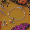 New Halloween 100% Copper Luminous Pumpkin Skull Ghost Charms Fit Pandach Original Bracelet Diy Party Jewelry