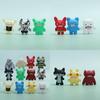 Fuggler Cute Cartoon Monster Model Desktop Ornament Set For Kids And Fans
