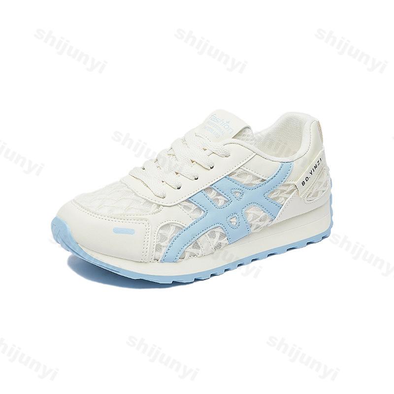 Women's Sneakers Autumn New Mesh Breathable Outdoor Non Slip Running Shoes Lightweight Comfortable Lace Up Casual Shoes