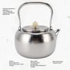 Stovetop Tea Kettle 1100ML Easy To Clean Safe Pure Ti Tea Pot for Outdoor Camping