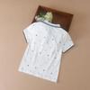 Boy Polo Shirt Summer Kids Short Sleeve Shirt Letter Children Clothes Boys Lapel Polo Shirts Sports School Boy Tops