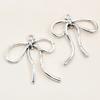 10pcs Alloy Metal Bow Tie Charms Pendant DIY Jewelry Making Accessories Findings for Keychains Necklace Handmade