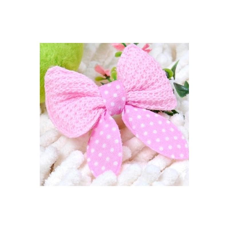 Handmade Butterfly Knot Hair Accessory For Children And Adults With Soft Yarn Material