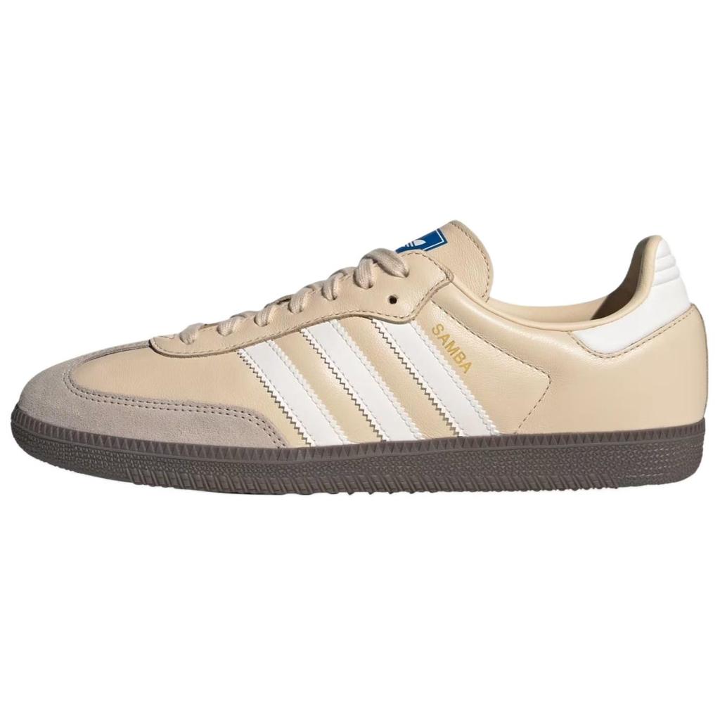 Adidas Samba OG Sand Strata Unisex Sneakers Tan Core-White Gum JR0914