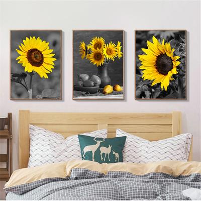 Sunflower Posters And Prints Canvas Painting Vintage Wall Art Pictures For Living Room Decor Kitchen Modern Home Decoration