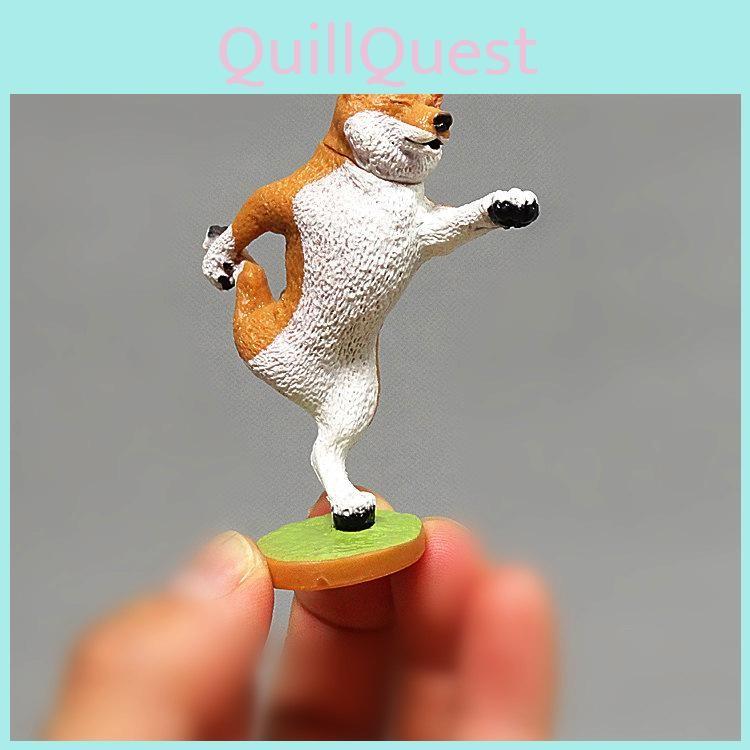 Corgi Bulldog Pvc Toy Model With Realistic Animal Features For Kids Room Decor