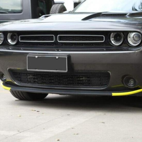 Frontstoßstangenlippen-Abdeckung Splitter Schutz für Dodge Challenger SXT 2015+, Gelb