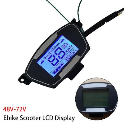 1 ks s puzdrom, LCD displej pre elektrobicykel, príslušenstvo pre displej, ovládací panel motocykla