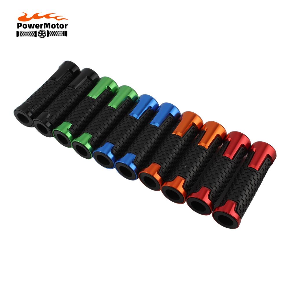 Motorcycle Handle Grips Protector CNC Aluminum 7/8" 22mm For Vespa Yamaha For Honda Suzuki Kawasaki Universal Handlebar Parts