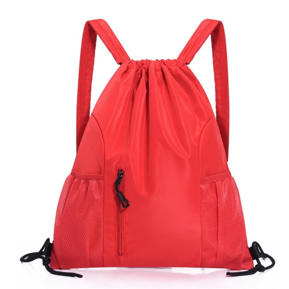 Large Capacity Gym Bag Lightweight Student School Bag Fashion Drawstring Backpack  Gym