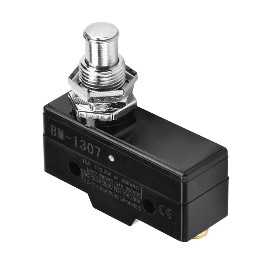 1Pc Micro Switch Momentary Limit Switch Snap Action Silver Contacts (BM1307)