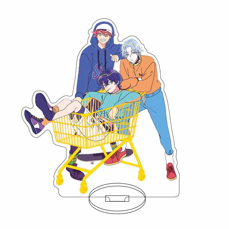 Anime Sk8 The Acrylic Stand Model Figure Cosplay Plate Holder Topper Fans Christmas Desk Decor Plate Gift