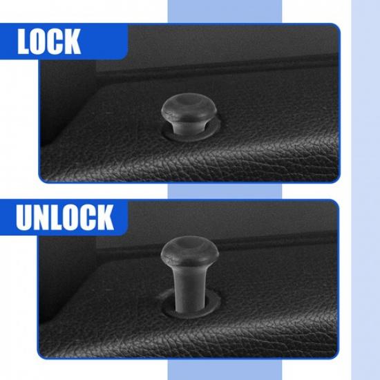 2pcs No.191837187/19183718701C Door Lock Rod Knob for VW Passat B2 Hatchback