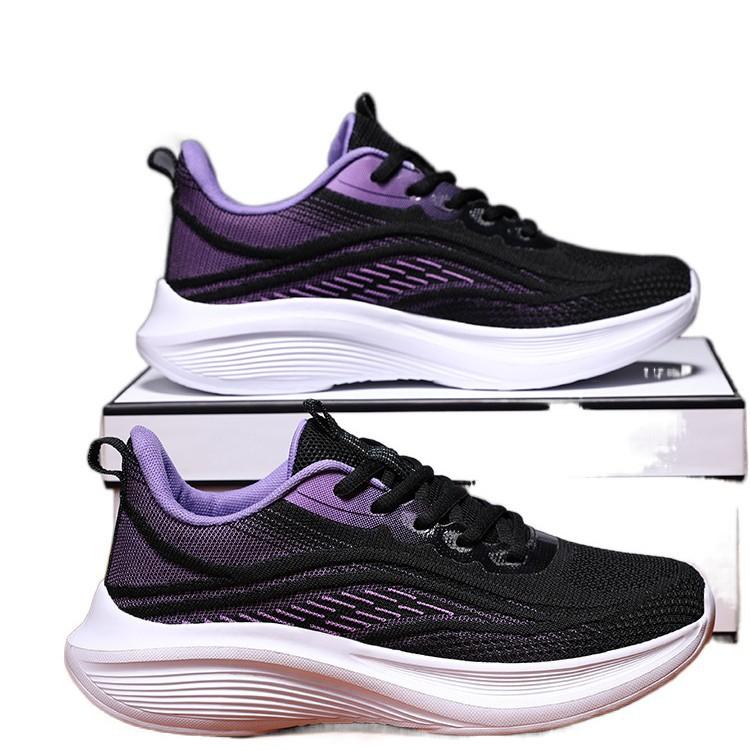 Brand women's shoes, sports shoes, women's 2025 new running shoes, shock-absorbing shoes, soft-soled mesh casual shoes, breathable running shoes