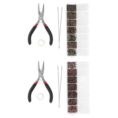 DIY Jewelry Ring Lobster Clasp Jump Ring Pliers Tweezers Jewelry Making Supplies