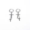 Titanium Steel Earrings Men Temperament Trendy Earrings Korean Women Long Tassel Chain Earrings