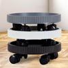 Stable Flower Pot Holder with Rollers for Yard Patio Durable Gardening Supplies