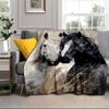 Blue Horse Dreams Blanket Flannel Blanket Throw Blanket Sofa Cover Blanket Soft Premium Blanket Picnic Blanket Tv Blanket Gifts