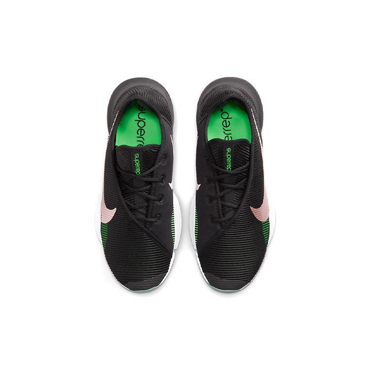 Nike Air Zoom SuperRep 2 Svart Rosa Glasur Damesneakers Green-Strike Hvit CU5925-036