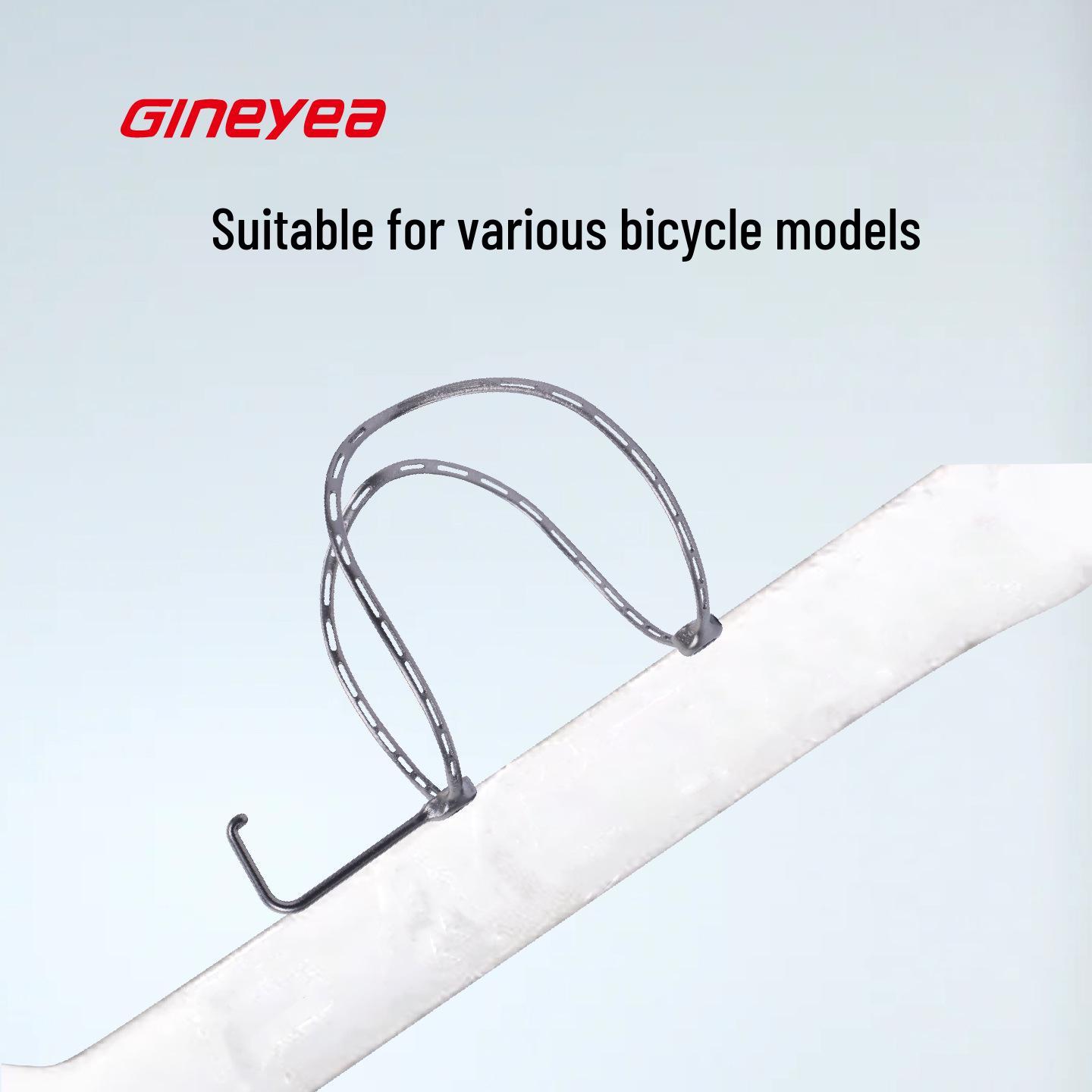 Jingye Titanium Alloy Bike Water Bottle Cage - Ultralight Universal Holder