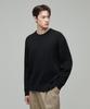 Cable Crew Neck Knit [Black]