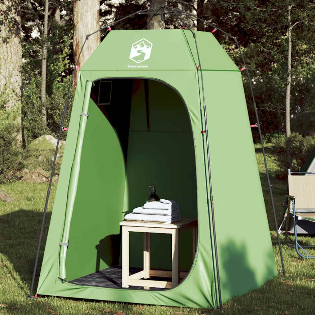 Vidaxl Tenda Doccia, Verde, Rapido da Montare, Impermeabile