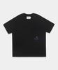 Kineto Women'S Classic Lettering Emblem T-Shirt_Black
