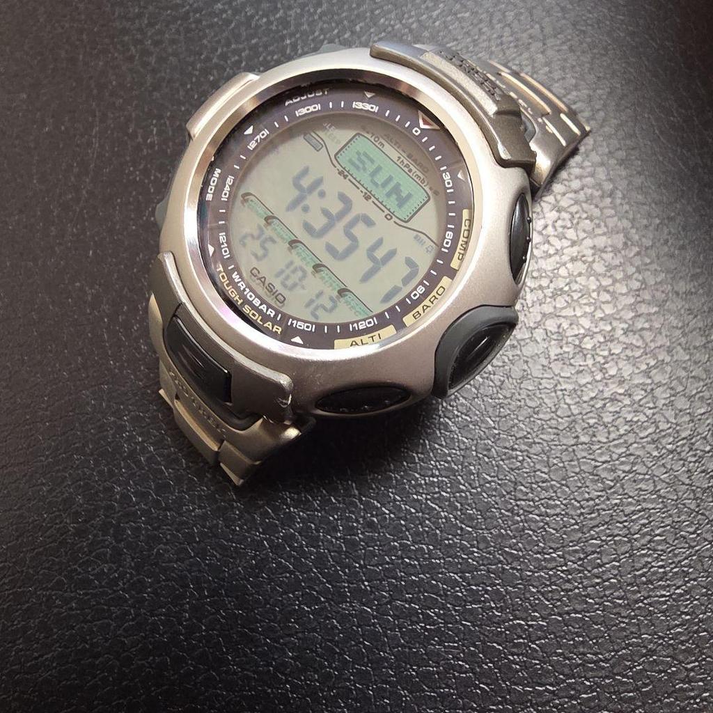 Used CASIO Pro Trek Men's Watch