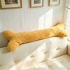 Cute Dog Bone Plush Pillow Cushion,Long Body Pillow Soft Sleeping Throw Pillows Bone Happy Every Day Home Sofa Cushion Decor