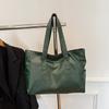 Vintage Ladies Bag Large Capacity Handbag , Vintage Plain Shoulder Bag , Ladies Commuter Casual Handbag 1Pc